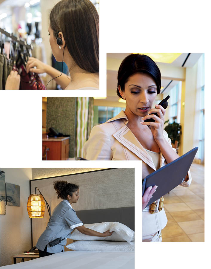 Two-way Radio and Video Security for Retail & Hospitality