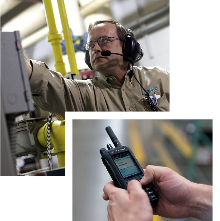 Two-way Radio and Video Security for Manufacturing Facilities