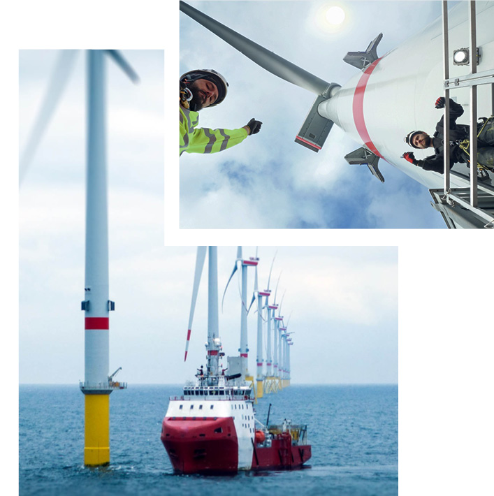 two-way radio communications for remote loactions including offshore windfarms