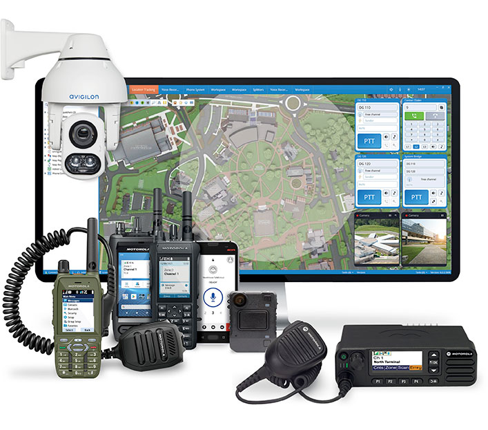 Supply of mission critical two-way communications products by Motorola Solutions, TRBOnet, Zetron and Avigilon