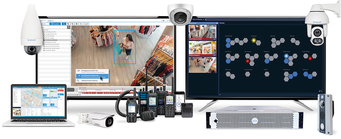 Accredited supplier of Motorola Solutions, Avigilon Video Secuirty products with unlimited interoperability
