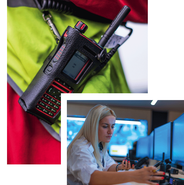 TETRA Two-way Radios Systems with complete flexibility using high-quality products supplied by Motorola Solutions