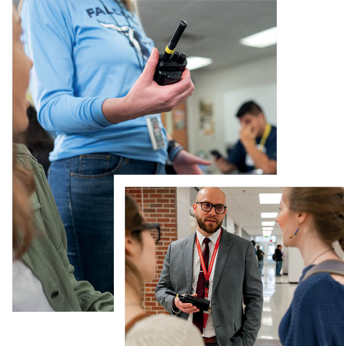 Two-way Radio and Video Security for Education Campuses