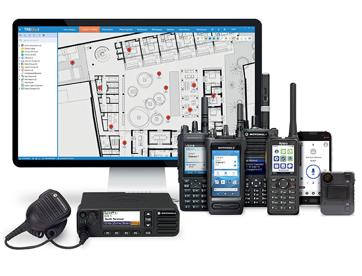 Supply of business-critical two-way communications products by Motorola Solutions, TRBOnet, Zetron and Avigilon
