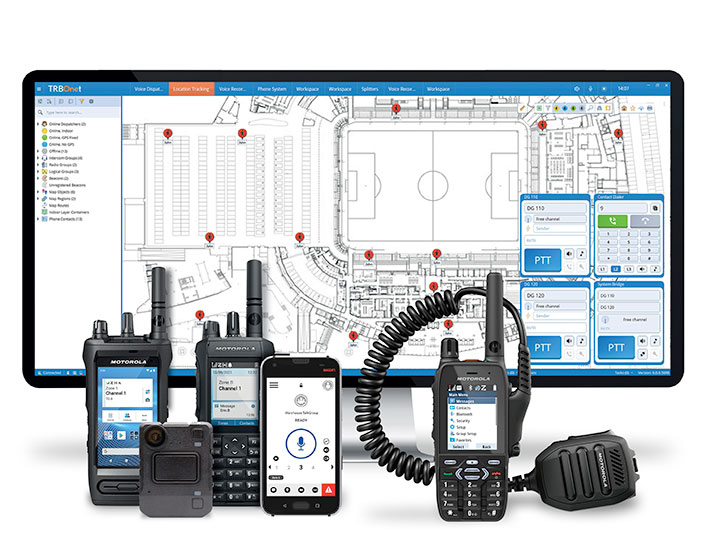 Business Critical two-way Communications for any size of Arena of Event Venue