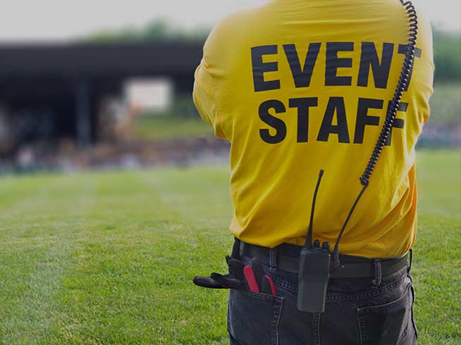Business Critical two-way Communications for Arenas and Event Venues
