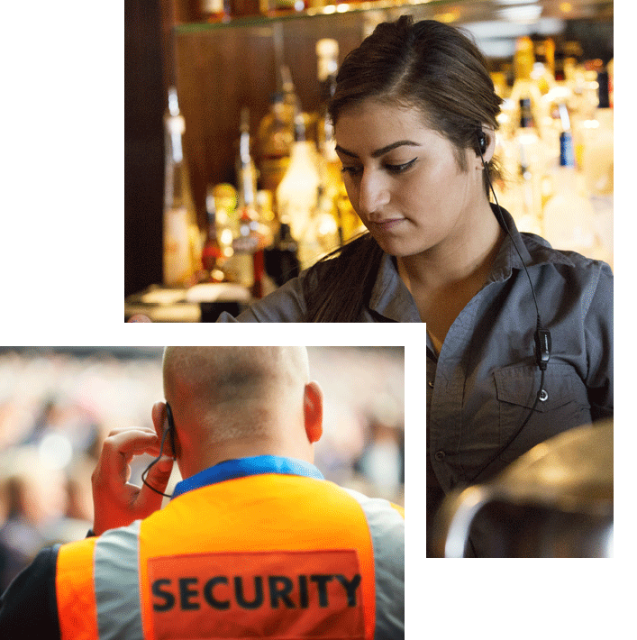 Two-way Radio Communications for all Retail, BID Areas, ShopWatch & Hospitality sectors